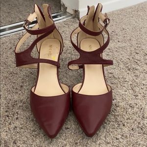 Nine West Red Heel
